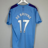 2019/20 MANCHESTER CITY DE BRUYNE 17 *125 YEARS* HOME SHIRT (XL) PUMA - Cult Kits - XL - Buy Vintage Football Shirts, Authentic Retro Football Shirts For Sale, Classic Football Shirts & Soccer Jersey