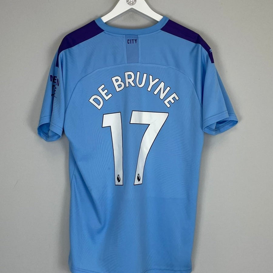 2019/20 MANCHESTER CITY DE BRUYNE 17 *125 YEARS* HOME SHIRT (XL) PUMA - Cult Kits - XL - Buy Vintage Football Shirts, Authentic Retro Football Shirts For Sale, Classic Football Shirts & Soccer Jersey