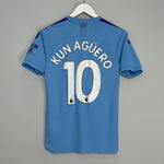 Shop 2019/20 MANCHESTER CITY KUN AGUERO #10 *125 YEAR* HOME SHIRT (S) PUMA, classic football shirts, vintage football shirts & retro soccer jerseys at Cult Kits