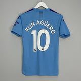 Shop 2019/20 MANCHESTER CITY KUN AGUERO #10 *125 YEAR* HOME SHIRT (S) PUMA, classic football shirts, vintage football shirts & retro soccer jerseys at Cult Kits