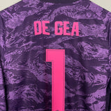 Shop 2019/20 MANCHESTER UNITED DE GEA #1 *AUTHENTIC* GK SHIRT (M) ADIDAS, classic football shirts, vintage football shirts & retro soccer jerseys at Cult Kits
