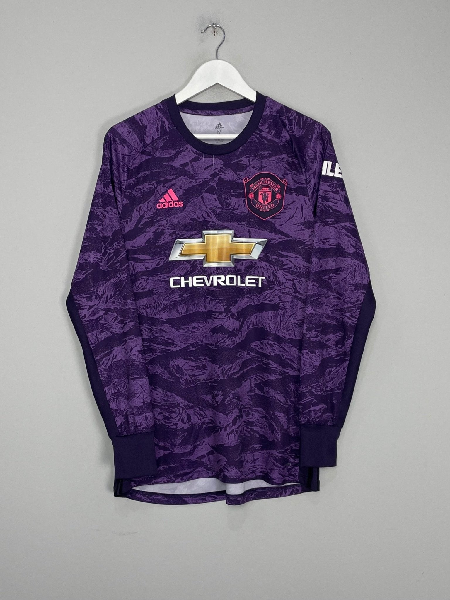 Shop 2019/20 MANCHESTER UNITED DE GEA #1 *AUTHENTIC* GK SHIRT (M) ADIDAS, classic football shirts, vintage football shirts & retro soccer jerseys at Cult Kits
