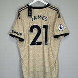 2019/20 MANCHESTER UNITED JAMES 21 *BNWT* AUTHENTIC AWAY SHIRT (XXL) ADIDAS - Cult Kits - XXL - Buy Vintage Football Shirts, Authentic Retro Football Shirts For Sale, Classic Football Shirts & Soccer Jersey