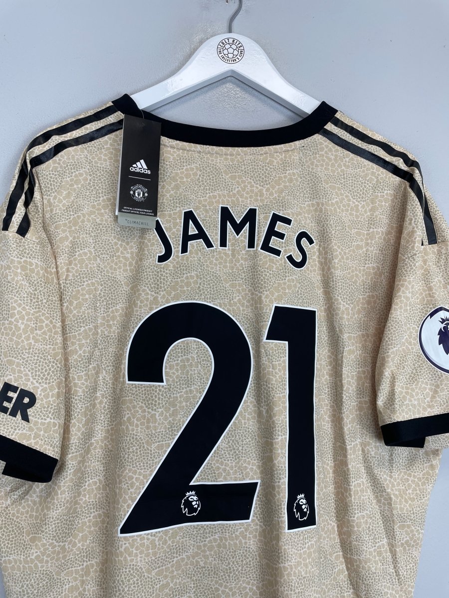2019/20 MANCHESTER UNITED JAMES 21 *BNWT* AUTHENTIC AWAY SHIRT (XXL) ADIDAS - Cult Kits - XXL - Buy Vintage Football Shirts, Authentic Retro Football Shirts For Sale, Classic Football Shirts & Soccer Jersey