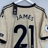 2019/20 MANCHESTER UNITED JAMES 21 *BNWT* AUTHENTIC AWAY SHIRT (XXL) ADIDAS - Cult Kits - XXL - Buy Vintage Football Shirts, Authentic Retro Football Shirts For Sale, Classic Football Shirts & Soccer Jersey
