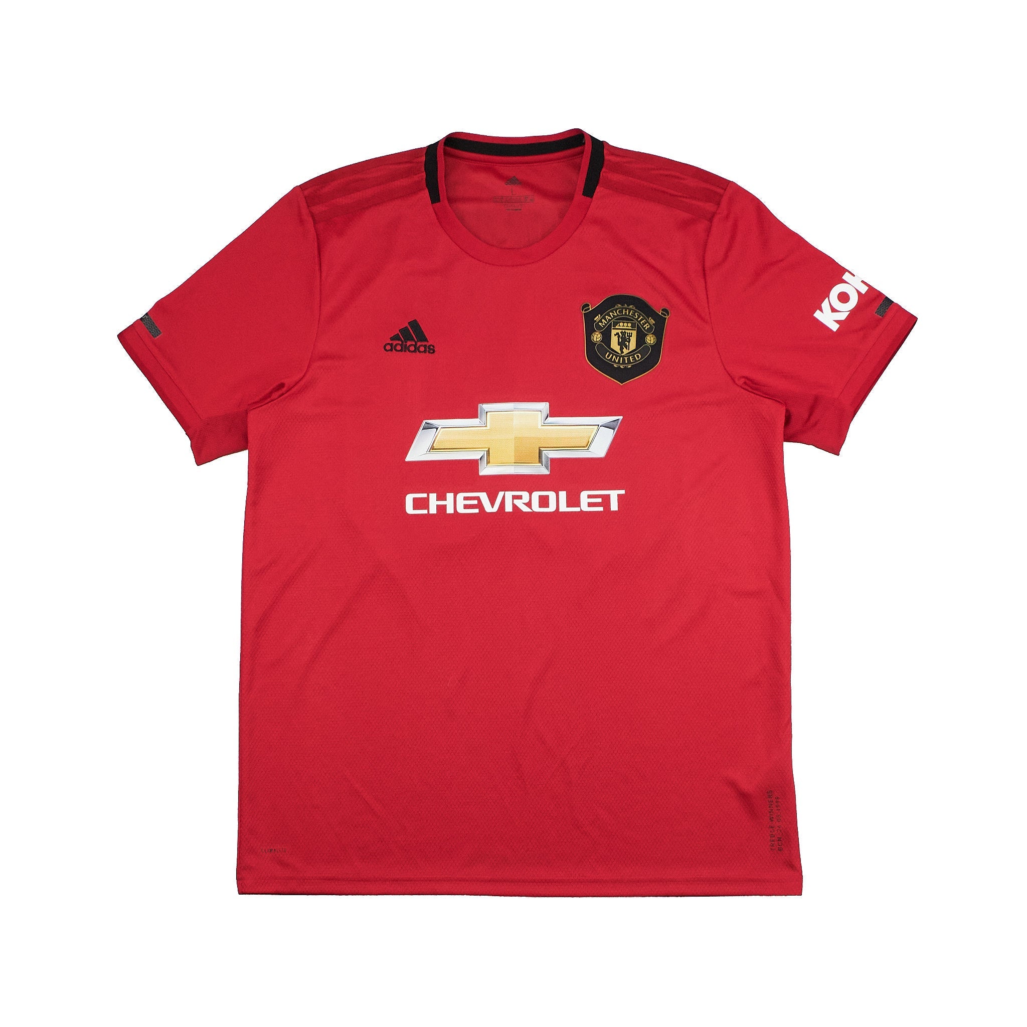 Buy 2019/20 Manchester United McTominay 39 Home Shirt (L) Adidas ~ Free worldwide shipping ~ Authentic Vintage Football Shirts from Cult Kits