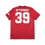 Buy 2019/20 Manchester United McTominay 39 Home Shirt (L) Adidas ~ Free worldwide shipping ~ Authentic Vintage Football Shirts from Cult Kits