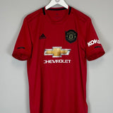 2019/20 MANCHESTER UNITED MCTOMINAY 39 HOME SHIRT (L) ADIDAS - Cult Kits - Large - Buy Vintage Football Shirts, Authentic Retro Football Shirts For Sale, Classic Football Shirts & Soccer Jersey
