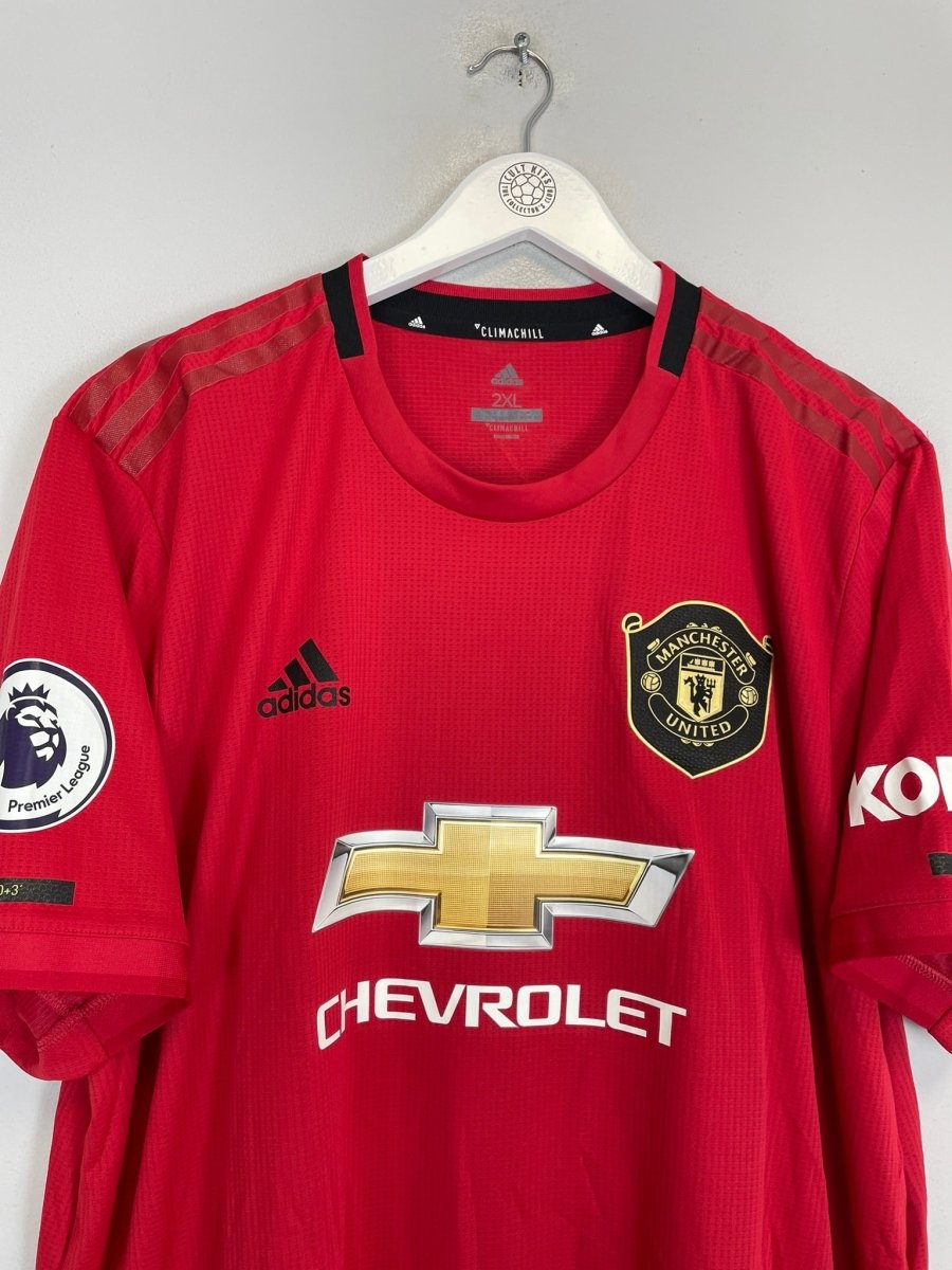 2019/20 MANCHESTER UNITED SHAW 23 *AUTHENTIC* HOME SHIRT (XXL) ADIDAS - Cult Kits - XXL - Buy Vintage Football Shirts, Authentic Retro Football Shirts For Sale, Classic Football Shirts & Soccer Jersey