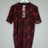 Shop 2019/20 MANCHESTER UNITED TRAINING SHIRT (M) ADIDAS, classic football shirts, vintage football shirts & retro soccer jerseys at Cult Kits