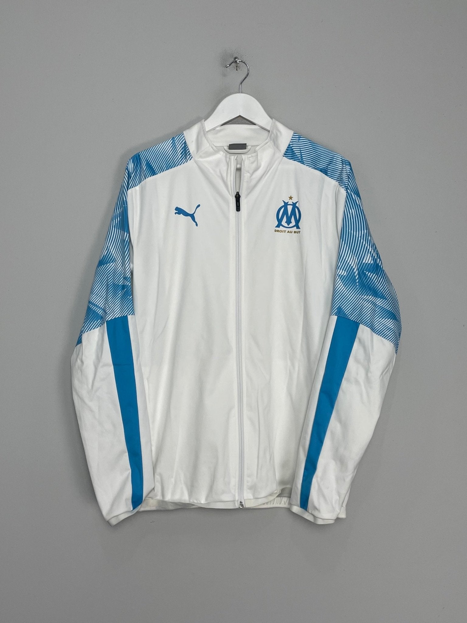 Shop 2019/20 MARSEILLE TRACK JACKET (L) NIKE, classic football shirts, vintage football shirts & retro soccer jerseys at Cult Kits