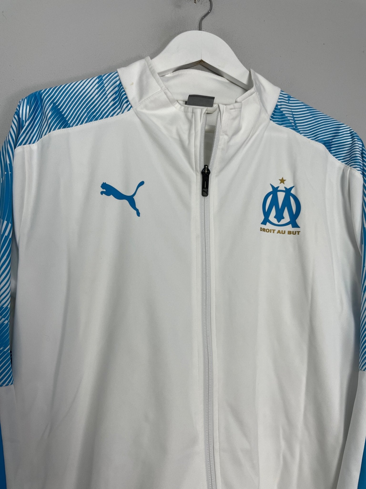Shop 2019/20 MARSEILLE TRACK JACKET (L) NIKE, classic football shirts, vintage football shirts & retro soccer jerseys at Cult Kits