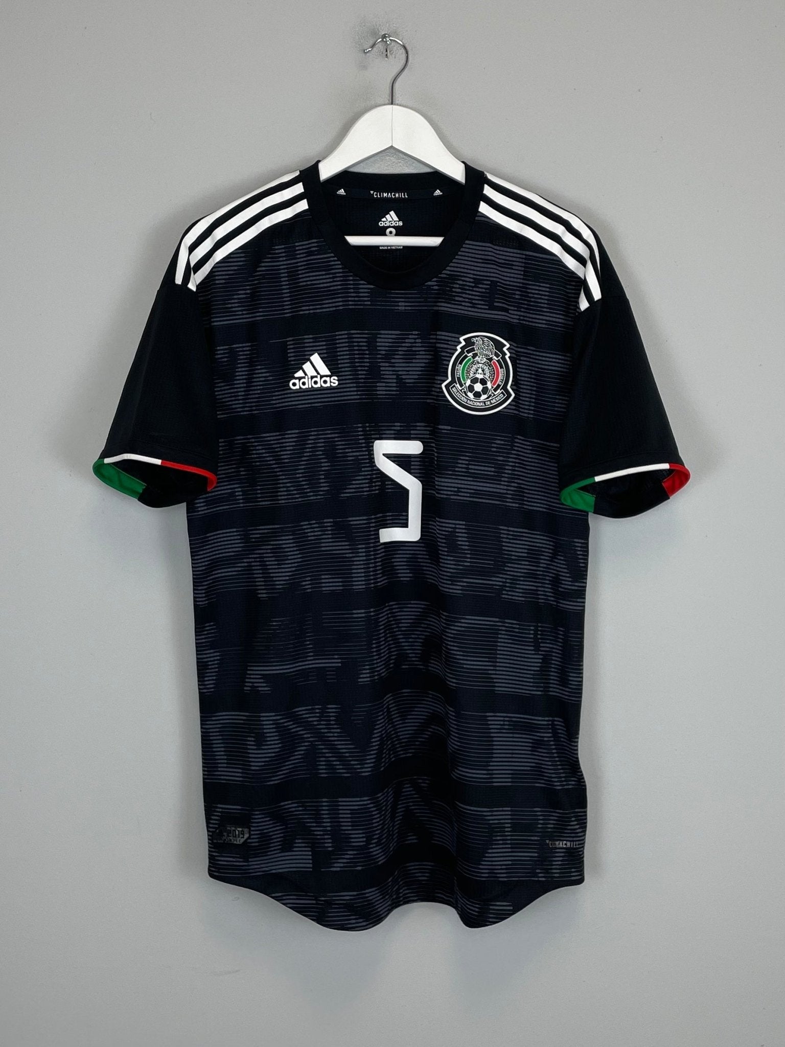 Shop 2019/20 MEXICO A.MOZO #5 *PLAYER ISSUE* AWAY SHIRT (XL) ADIDAS, classic football shirts, vintage football shirts & retro soccer jerseys at Cult Kits