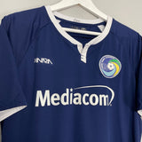 Shop 2019/20 NEW YORK COSMOS HOME SHIRT (L) INRIA, classic football shirts, vintage football shirts & retro soccer jerseys at Cult Kits