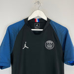 Shop 2019/20 PSG TRAINING SHIRT (M) JORDAN, classic football shirts, vintage football shirts & retro soccer jerseys at Cult Kits