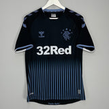 Shop 2019/20 RANGERS AWAY SHIRT (M) HUMMEL, classic football shirts, vintage football shirts & retro soccer jerseys at Cult Kits