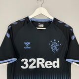 Shop 2019/20 RANGERS AWAY SHIRT (M) HUMMEL, classic football shirts, vintage football shirts & retro soccer jerseys at Cult Kits