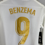 Shop 2019/20 REAL MADRID BENZEMA #9 *BNWT* HOME SHIRT (S) ADIDAS, classic football shirts, vintage football shirts & retro soccer jerseys at Cult Kits
