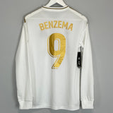 Shop 2019/20 REAL MADRID BENZEMA #9 *BNWT* HOME SHIRT (S) ADIDAS, classic football shirts, vintage football shirts & retro soccer jerseys at Cult Kits