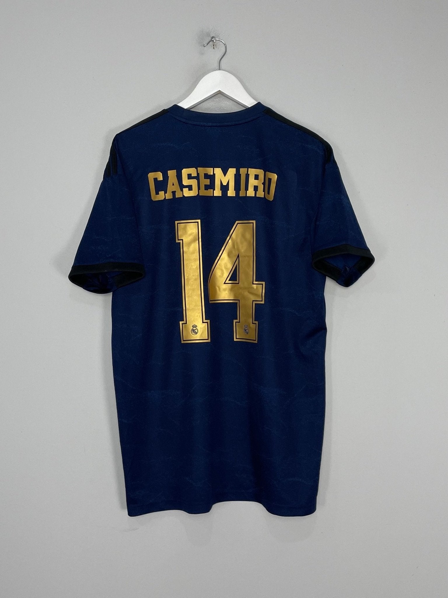 Shop 2019/20 REAL MADRID CASEMIRO #14 AWAY SHIRT (XL) ADIDAS, classic football shirts, vintage football shirts & retro soccer jerseys at Cult Kits