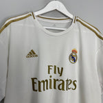 Shop 2019/20 REAL MADRID HOME SHIRT (XL) ADIDAS, classic football shirts, vintage football shirts & retro soccer jerseys at Cult Kits