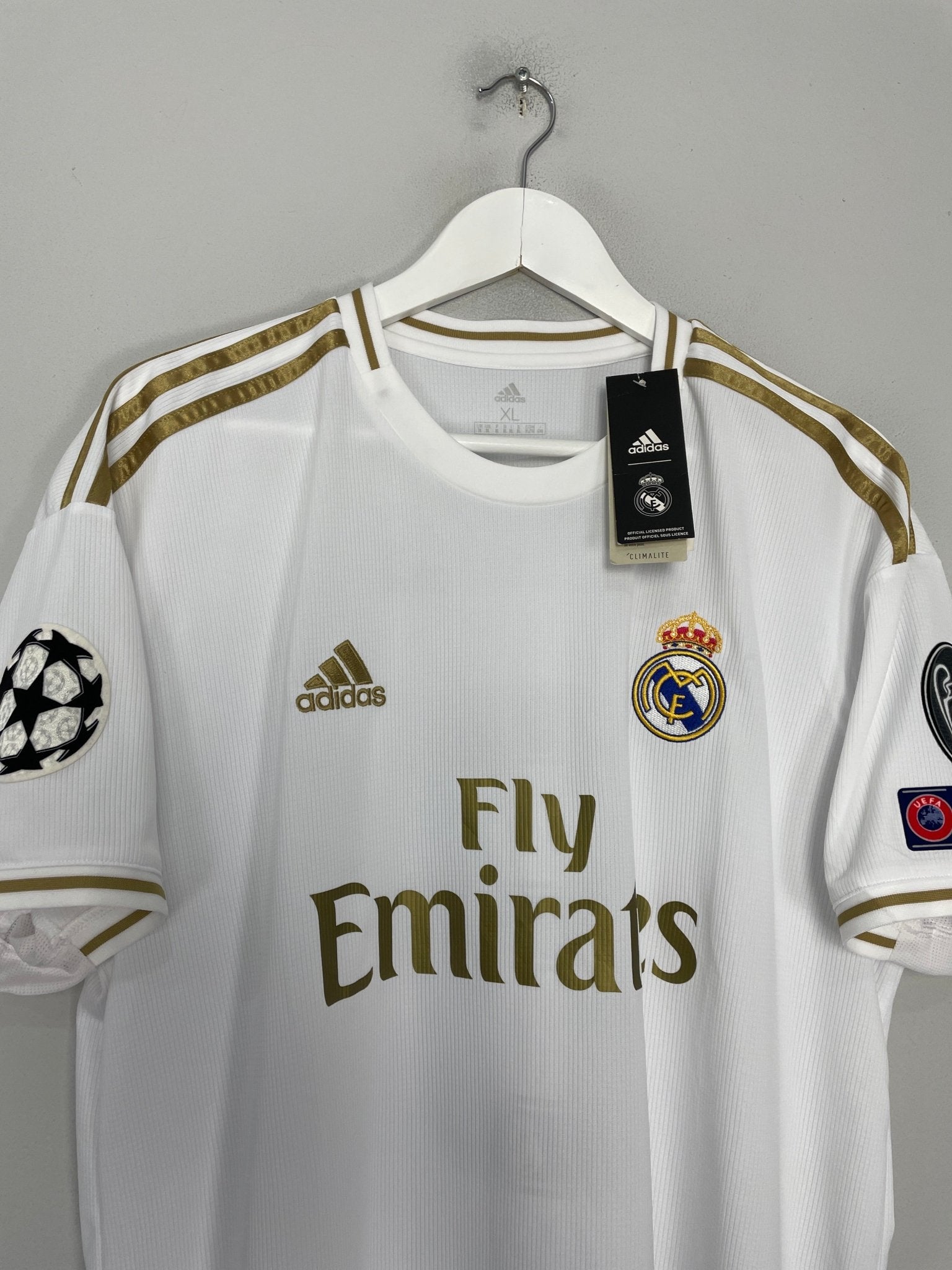 Shop 2019/20 REAL MADRID KROOS #8 C/L *BNWT* HOME SHIRT (XL) ADIDAS, classic football shirts, vintage football shirts & retro soccer jerseys at Cult Kits