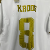 Shop 2019/20 REAL MADRID KROOS #8 C/L *BNWT* HOME SHIRT (XL) ADIDAS, classic football shirts, vintage football shirts & retro soccer jerseys at Cult Kits