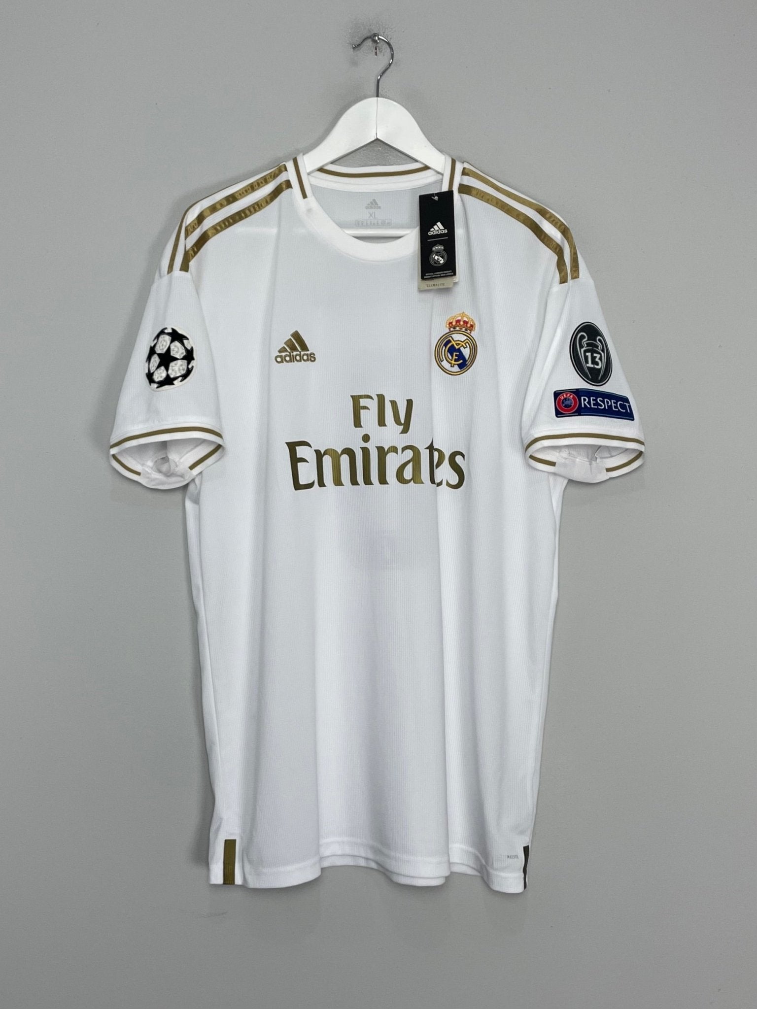 Shop 2019/20 REAL MADRID KROOS #8 C/L *BNWT* HOME SHIRT (XL) ADIDAS, classic football shirts, vintage football shirts & retro soccer jerseys at Cult Kits