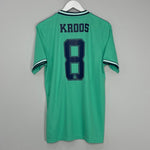Shop 2019/20 REAL MADRID KROOS #8 THIRD SHIRT (M) ADIDAS, classic football shirts, vintage football shirts & retro soccer jerseys at Cult Kits