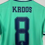Shop 2019/20 REAL MADRID KROOS #8 THIRD SHIRT (M) ADIDAS, classic football shirts, vintage football shirts & retro soccer jerseys at Cult Kits