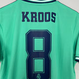 Shop 2019/20 REAL MADRID KROOS #8 THIRD SHIRT (M) ADIDAS, classic football shirts, vintage football shirts & retro soccer jerseys at Cult Kits