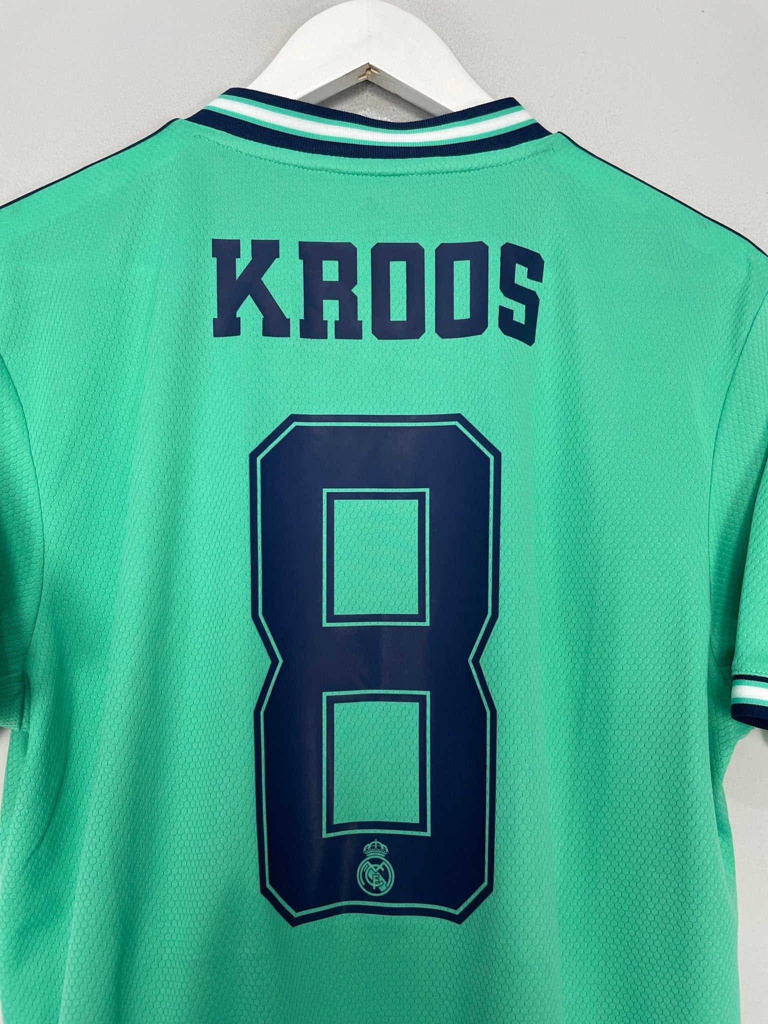 Shop 2019/20 REAL MADRID KROOS #8 THIRD SHIRT (M) ADIDAS, classic football shirts, vintage football shirts & retro soccer jerseys at Cult Kits