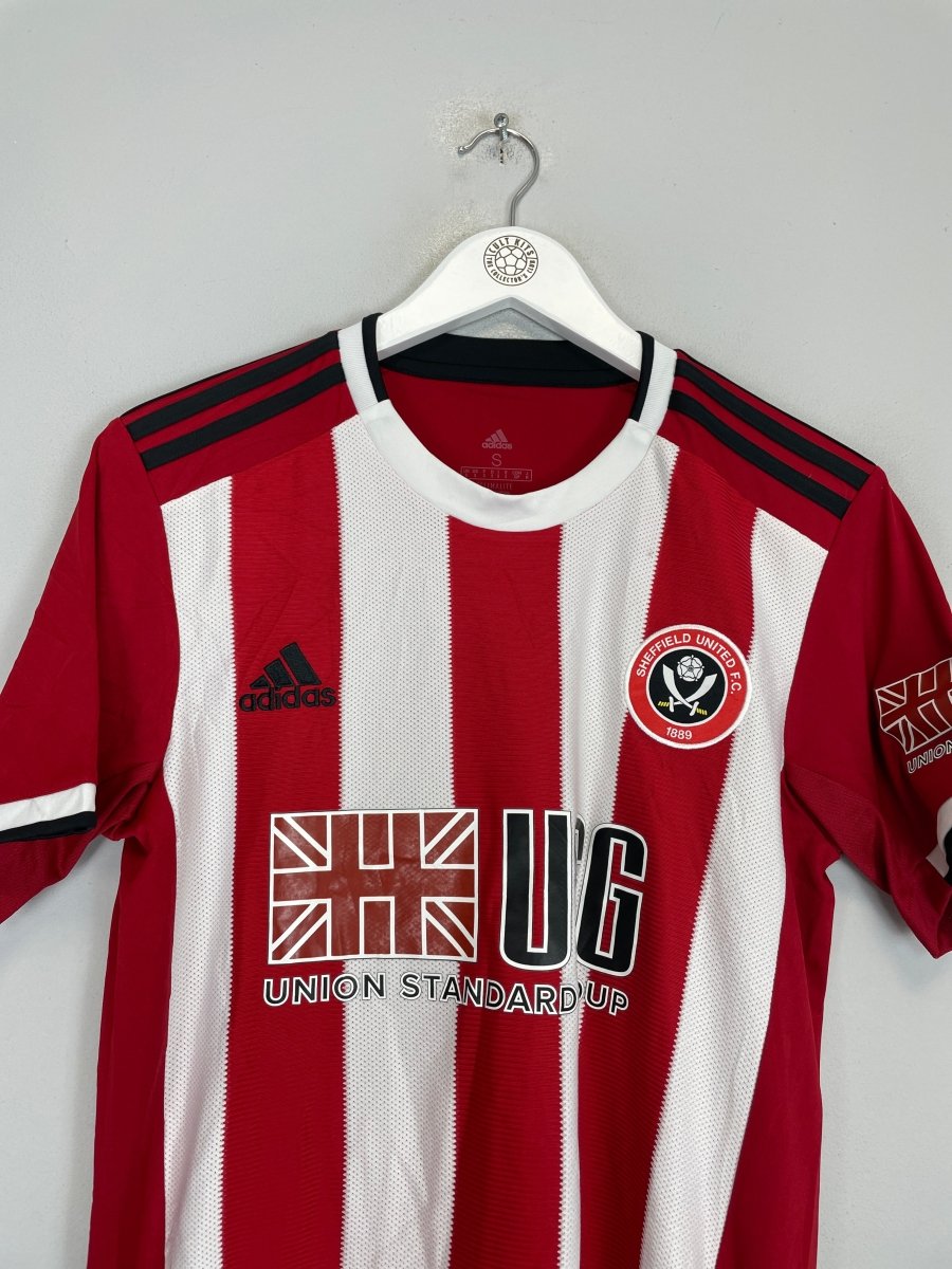 2019/20 SHEFFIELD UNITED HOME SHIRT (S) ADIDAS - Cult Kits - Small - Buy Vintage Football Shirts, Authentic Retro Football Shirts For Sale, Classic Football Shirts & Soccer Jersey
