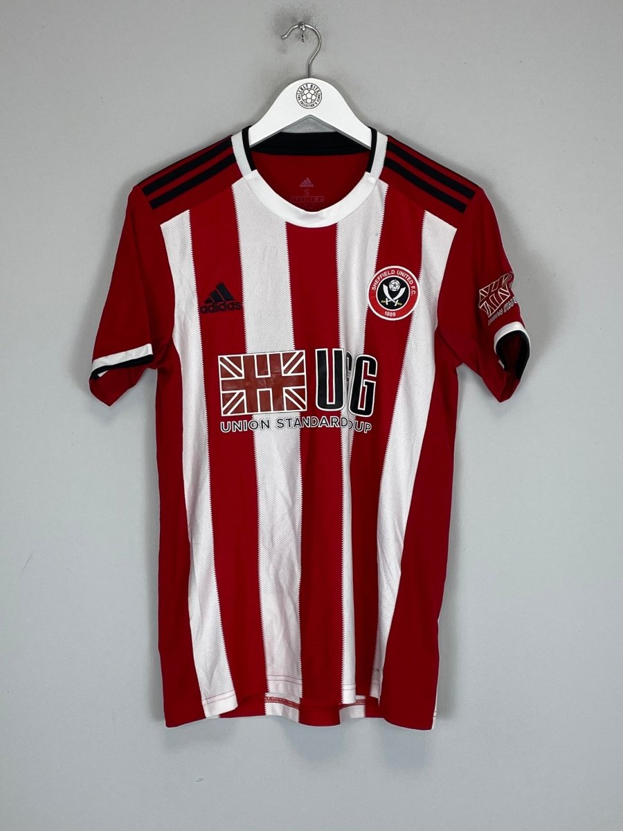 2019/20 SHEFFIELD UNITED HOME SHIRT (S) ADIDAS - Cult Kits - Small - Buy Vintage Football Shirts, Authentic Retro Football Shirts For Sale, Classic Football Shirts & Soccer Jersey