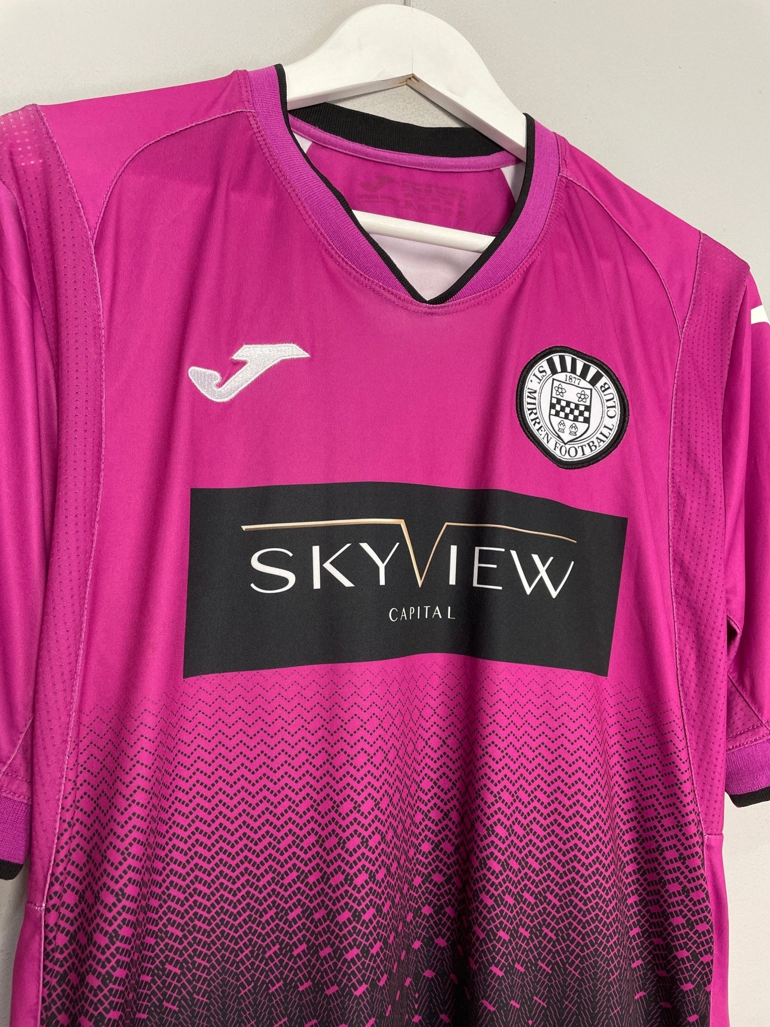 Shop 2019/20 ST MIRREN AWAY SHIRT (XL) JOMA, classic football shirts, vintage football shirts & retro soccer jerseys at Cult Kits