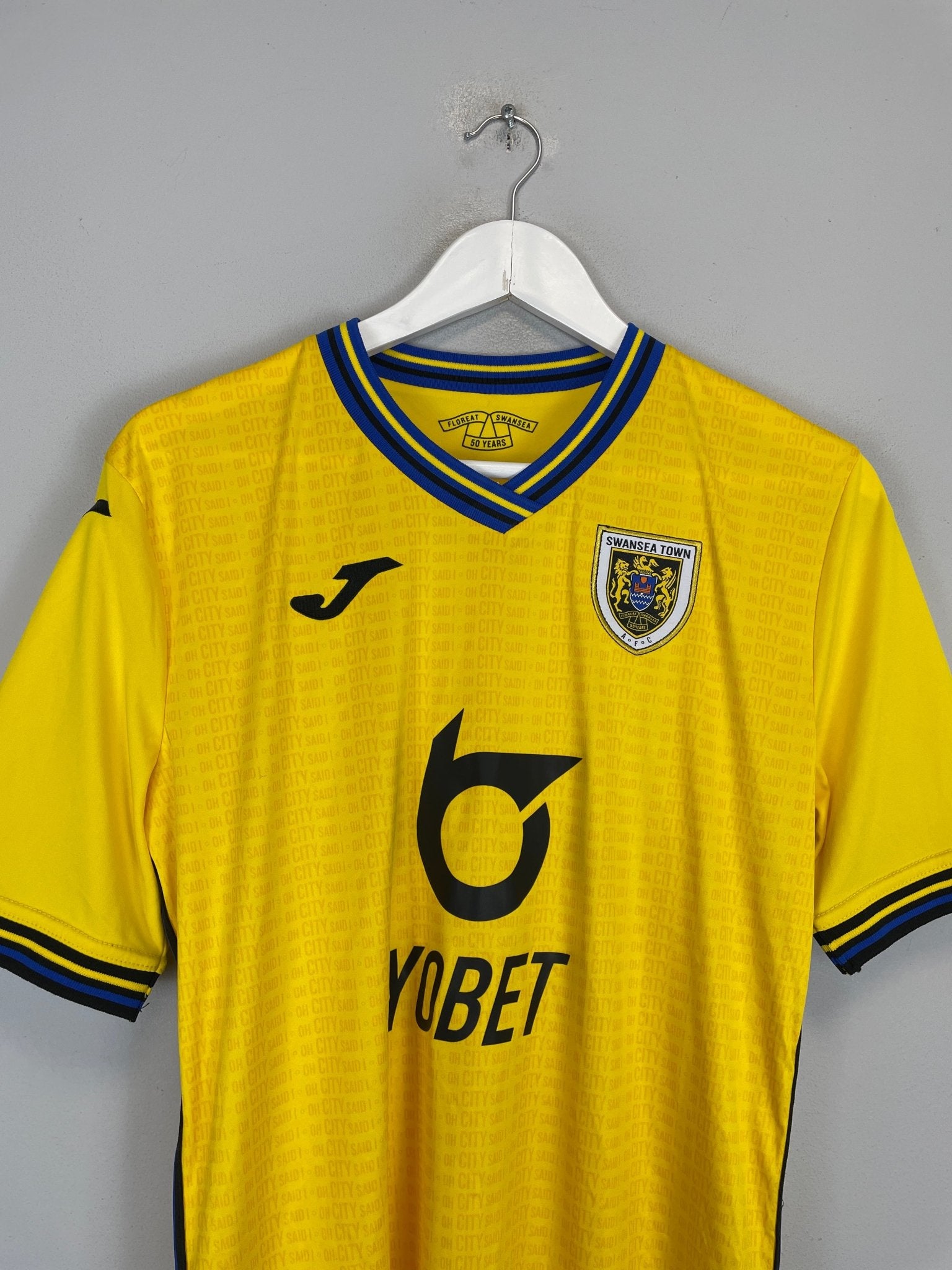 Shop 2019/20 SWANSEA CITY THIRD SHIRT (M) JOMA, classic football shirts, vintage football shirts & retro soccer jerseys at Cult Kits