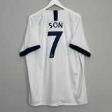 Shop 2019/20 TOTTENHAM SON #7 HOME SHIRT (XXL) NIKE, classic football shirts, vintage football shirts & retro soccer jerseys at Cult Kits