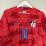 Shop 2019/20 USA PULISIC #10 AWAY SHIRT (XL) NIKE, classic football shirts, vintage football shirts & retro soccer jerseys at Cult Kits