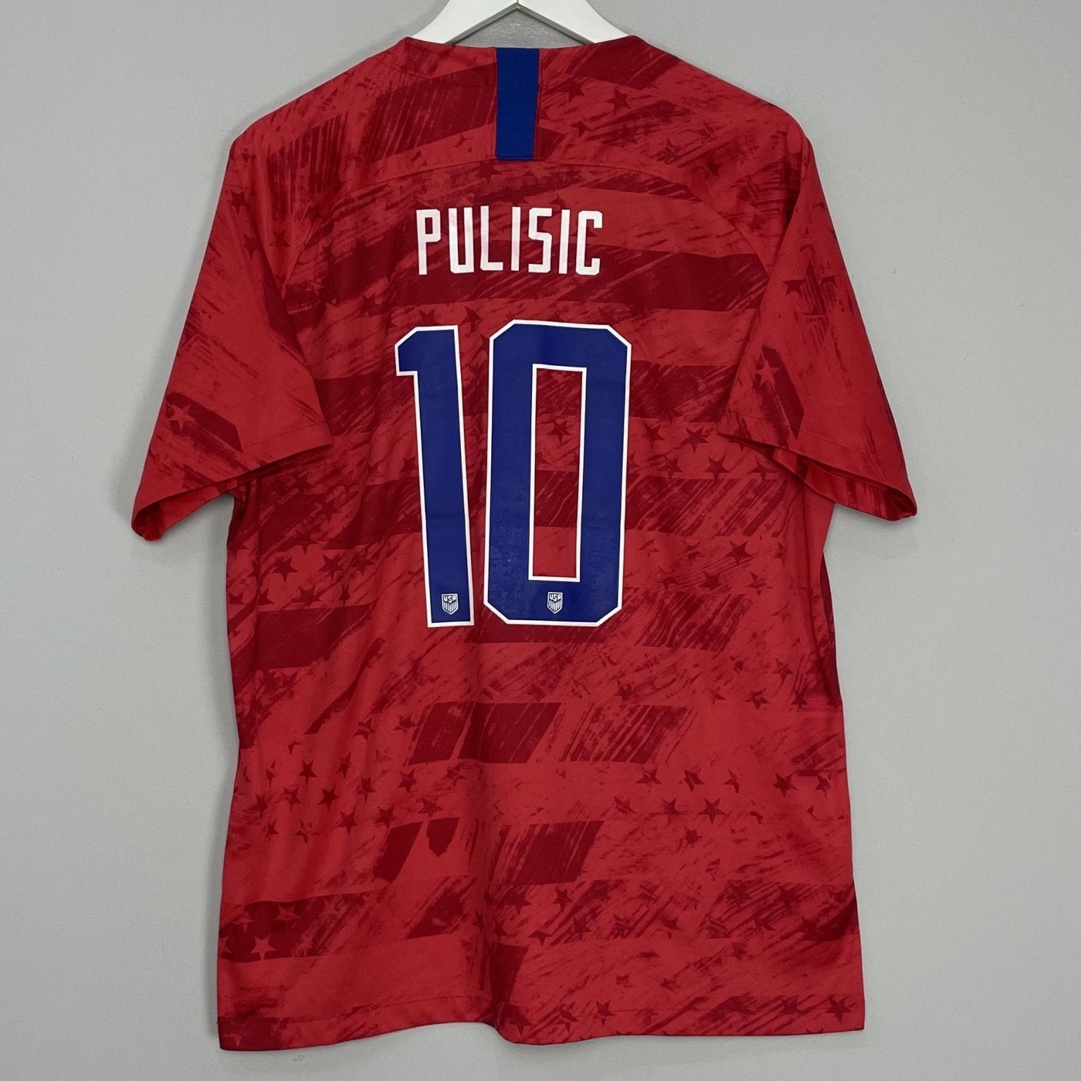 Shop 2019/20 USA PULISIC #10 AWAY SHIRT (XL) NIKE, classic football shirts, vintage football shirts & retro soccer jerseys at Cult Kits