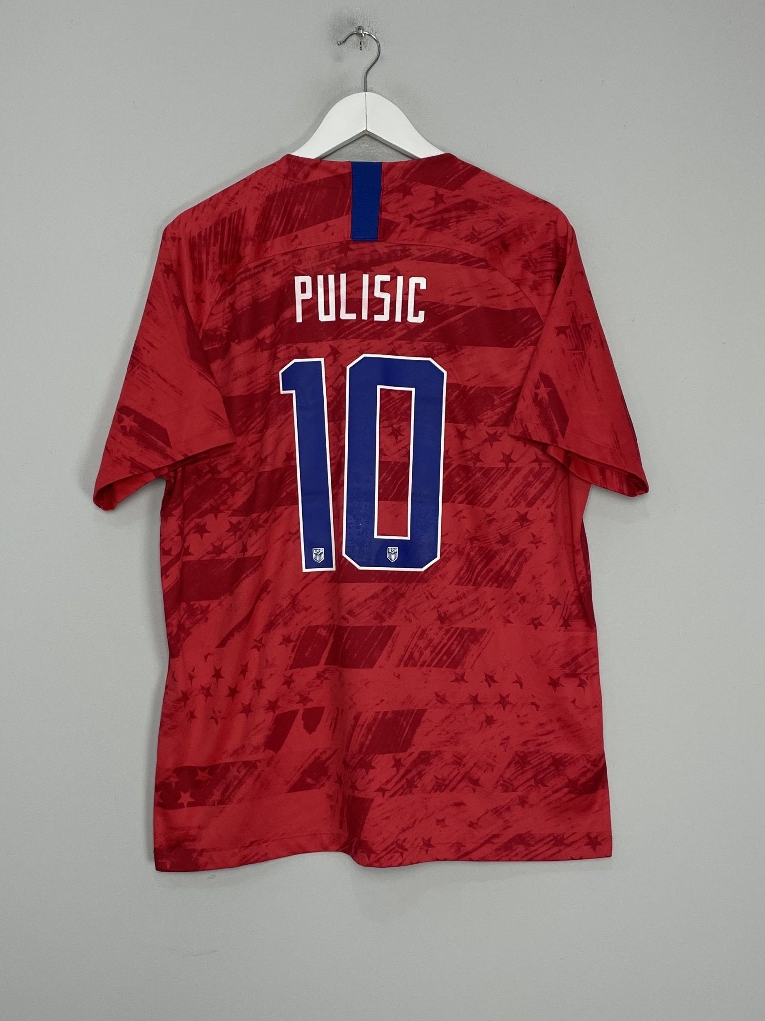 Shop 2019/20 USA PULISIC #10 AWAY SHIRT (XL) NIKE, classic football shirts, vintage football shirts & retro soccer jerseys at Cult Kits