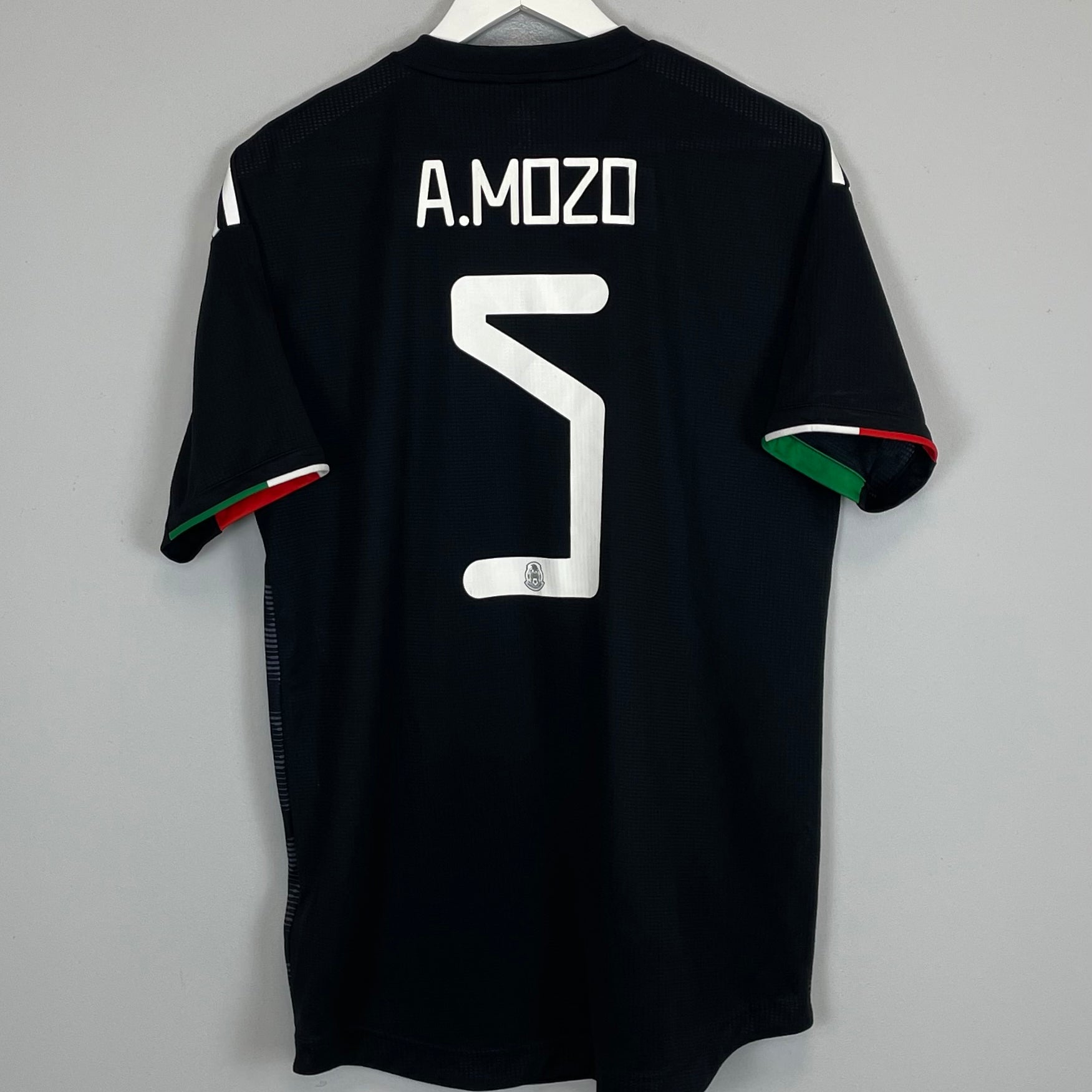 Shop 2019/20 MEXICO A.MOZO #5 *PLAYER ISSUE* AWAY SHIRT (XL) ADIDAS, classic football shirts, vintage football shirts & retro soccer jerseys at Cult Kits