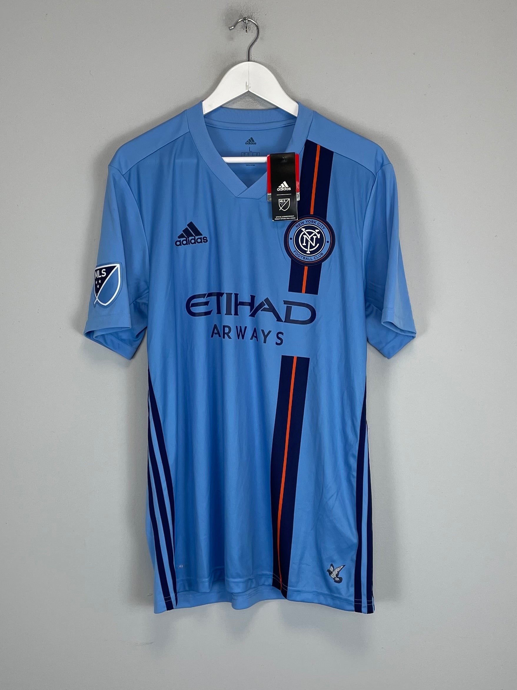 Shop 2019/20 NEW YORK CITY *BNWT* HOME SHIRT (L) ADIDAS, classic football shirts, vintage football shirts & retro soccer jerseys at Cult Kits