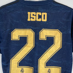 Shop 2019/20 REAL MADRID ISCO #22 C/L AWAY SHIRT (S) ADIDAS, classic football shirts, vintage football shirts & retro soccer jerseys at Cult Kits