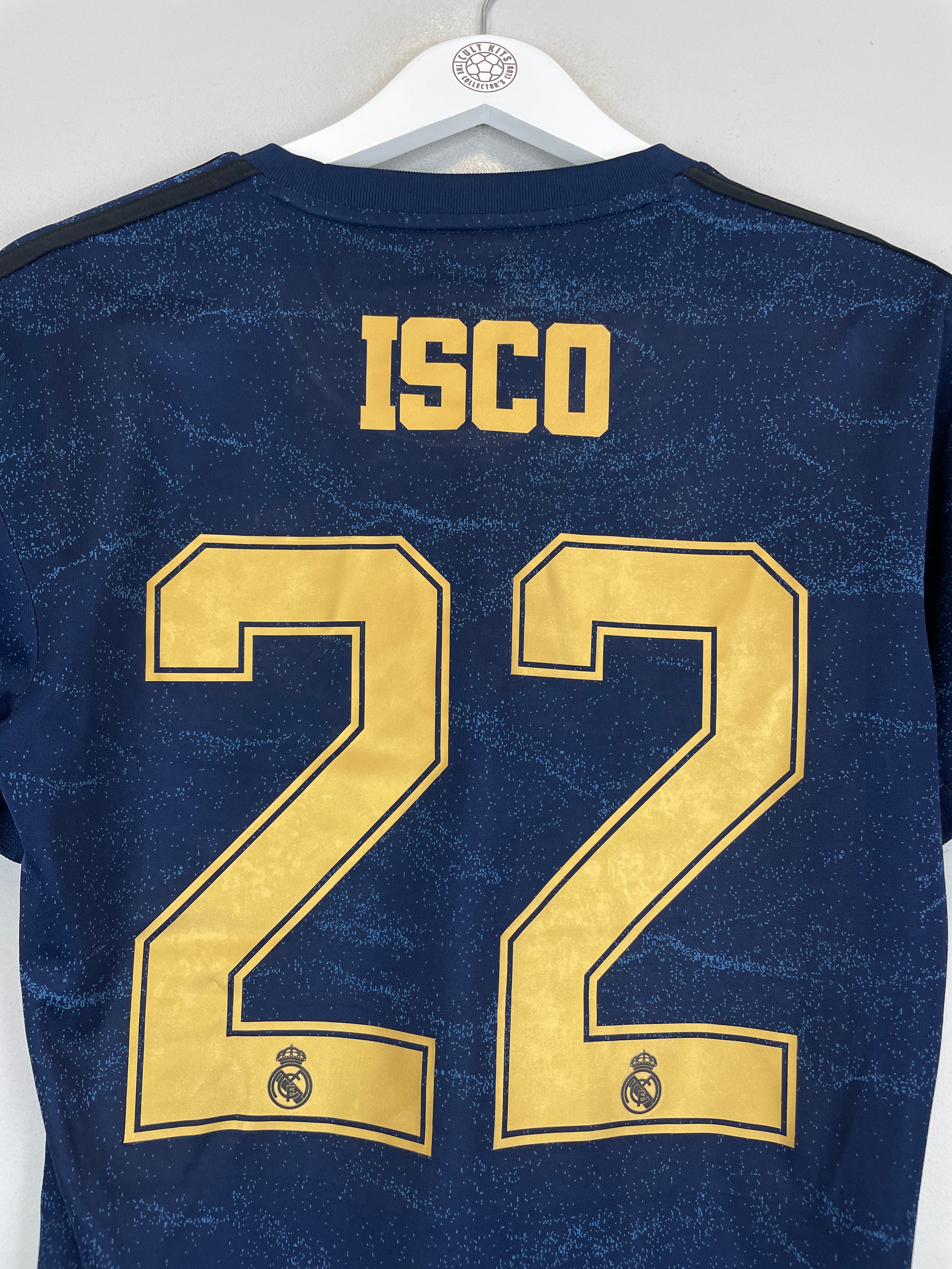 Shop 2019/20 REAL MADRID ISCO #22 C/L AWAY SHIRT (S) ADIDAS, classic football shirts, vintage football shirts & retro soccer jerseys at Cult Kits