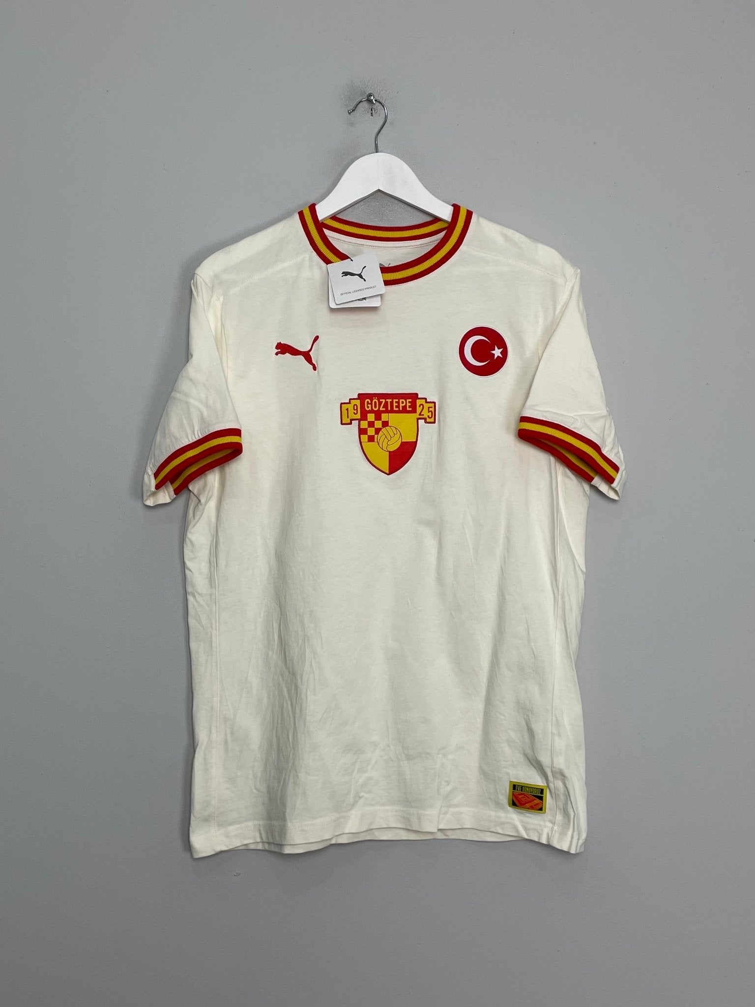 Shop 2020 GOZTEPE *BNWT* SPECIAL EDITION GURSEL AKSEL STADIUM SHIRT (L) PUMA, classic football shirts, vintage football shirts & retro soccer jerseys at Cult Kits