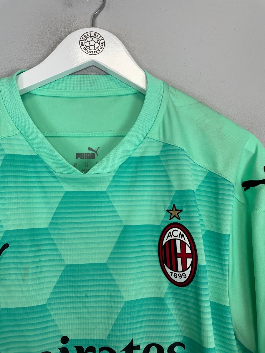 2020/21 AC MILAN GK SHIRT (XL) PUMA - Cult Kits - XL - Buy Vintage Football Shirts, Authentic Retro Football Shirts For Sale, Classic Football Shirts & Soccer Jersey
