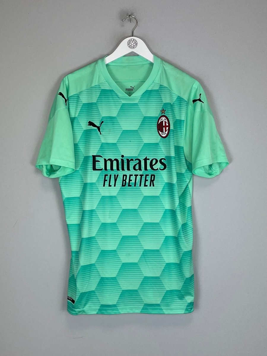 2020/21 AC MILAN GK SHIRT (XL) PUMA - Cult Kits - XL - Buy Vintage Football Shirts, Authentic Retro Football Shirts For Sale, Classic Football Shirts & Soccer Jersey