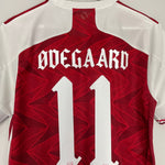 Shop 2020/21 ARSENAL ODEGAARD #11 HOME SHIRT (M) ADIDAS, classic football shirts, vintage football shirts & retro soccer jerseys at Cult Kits