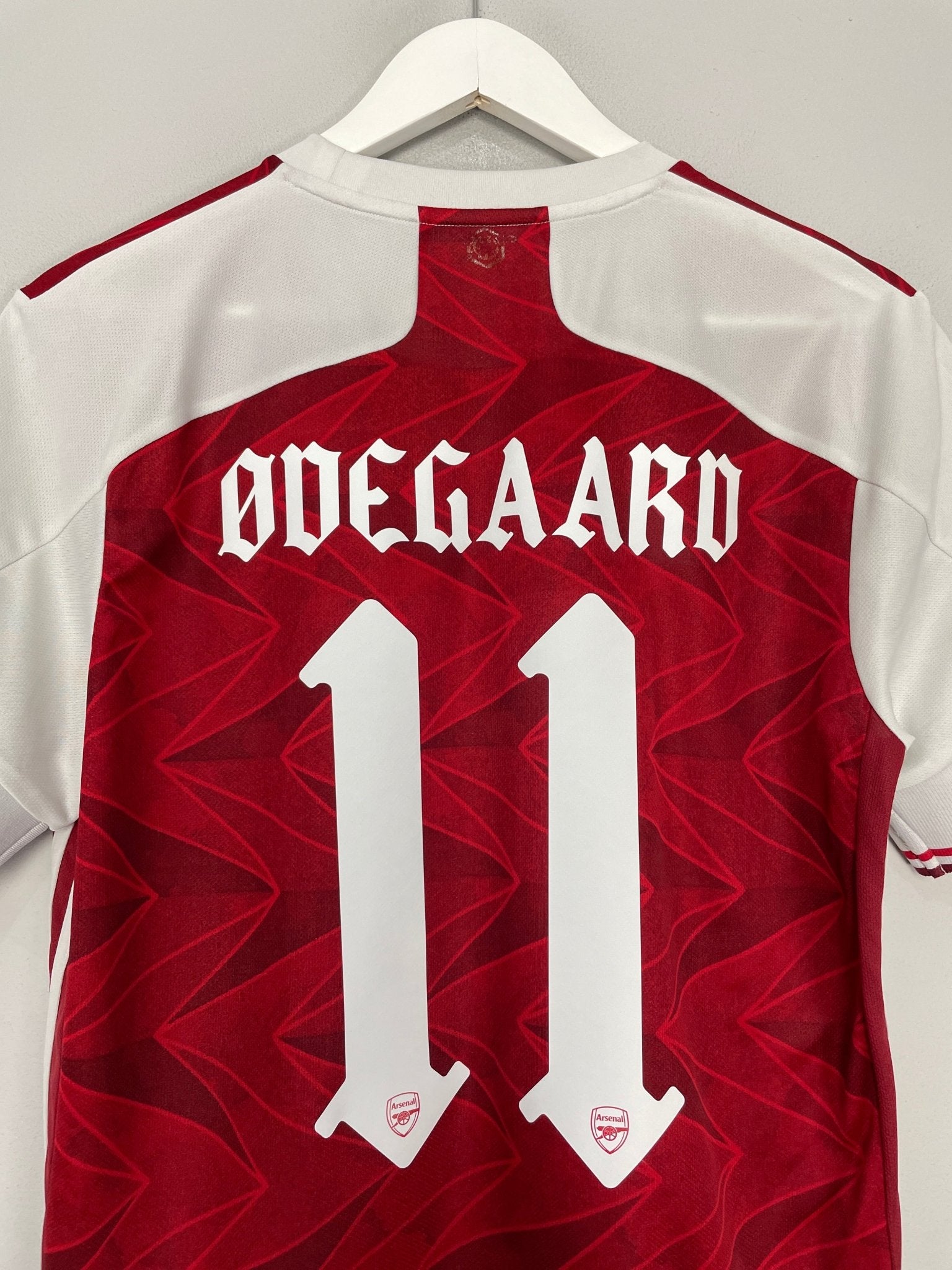 Shop 2020/21 ARSENAL ODEGAARD #11 HOME SHIRT (M) ADIDAS, classic football shirts, vintage football shirts & retro soccer jerseys at Cult Kits