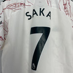Shop 2020/21 ARSENAL SAKA #7 AWAY SHIRT (L) ADIDAS, classic football shirts, vintage football shirts & retro soccer jerseys at Cult Kits
